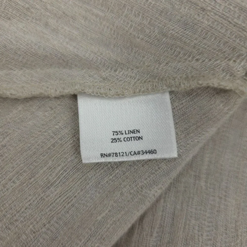 EILEEN FISHER Linen Cotton Tank Maxi Skirt Set Minimal Beachy Lagenlook Resort - Picture 15 of 16